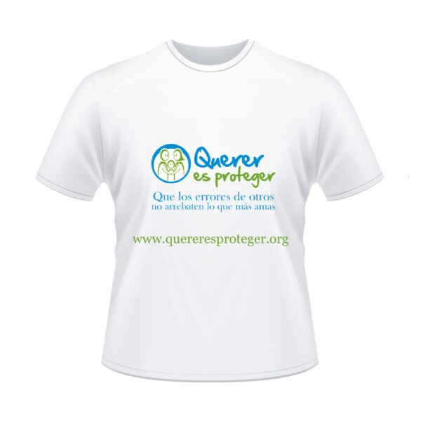 POLO TALLA ÚNICA COLOR BLANCO CON LOGO